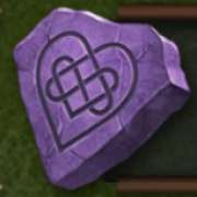 Hearts symbol in The Faces of Freya pokie