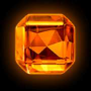 Gemstone orange symbol in Gem Blast pokie