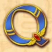 Q symbol in King's Mask pokie