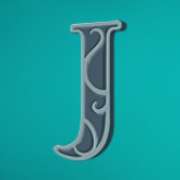 J symbol in The Wish Master pokie