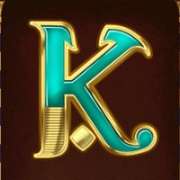 K symbol in Book of Dead pokie