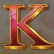 K symbol symbol in Zeus Deluxe pokie