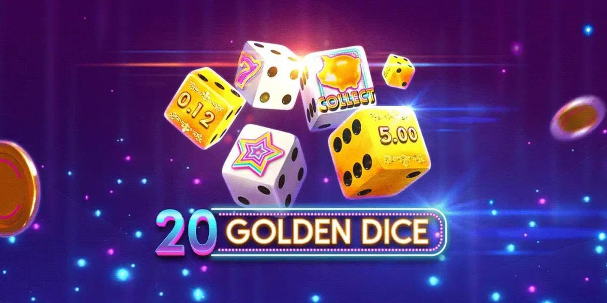 20 Golden Dice pokie NZ