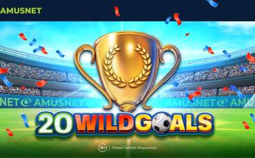 20 Wild Goals pokie NZ