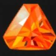 Orange diamond symbol in Black Ice pokie