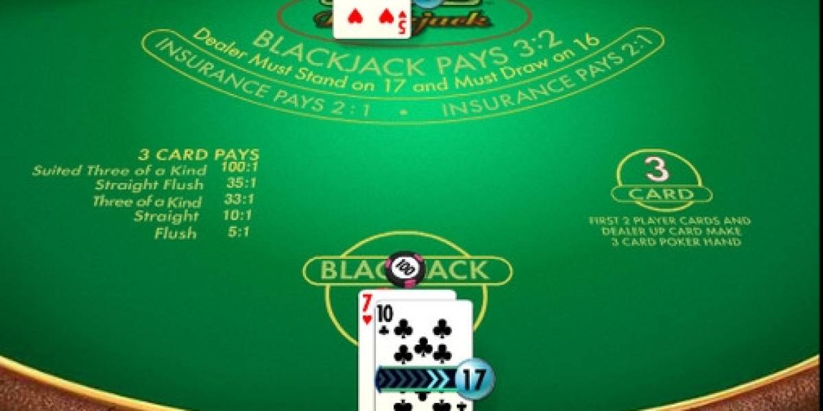 21+3 Blackjack online