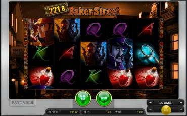 221B Baker Street pokie NZ