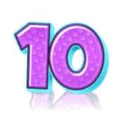 10 symbol in Crabbin' for Cash Megaways pokie