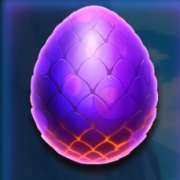 Purple egg symbol in Book of Easter pokie