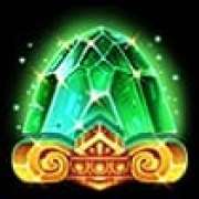Emerald symbol in Ancient Fortunes Poseidon: WowPot Megaways pokie