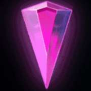 Violet Crystal symbol in Neon Rush pokie