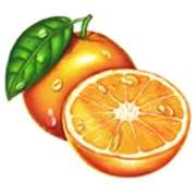 Orange symbol in 20 Hot Super Fruits pokie