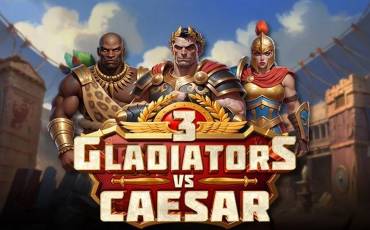 3 Gladiators vs Caesar pokie NZ