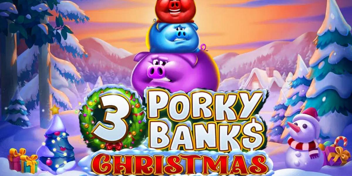 3 Porky Banks Christmas pokie NZ