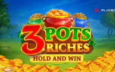 3 Pots Riches Extra: Hold and Win pokie NZ