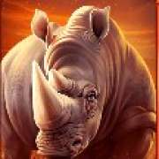 Rhinoceros symbol in The Ultimate 5 pokie