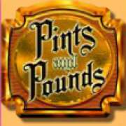  symbol in Pints and Pounds pokie