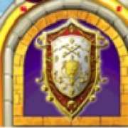 Shield symbol in Crown of Camelot pokie