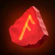 Red Stone symbol in Ring of Odin pokie