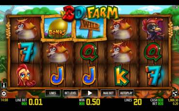 3D Farm pokie NZ