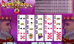 Play 4 Line Aces and Faces