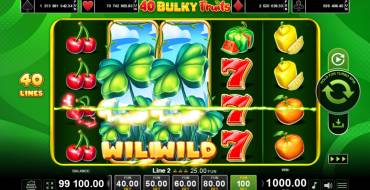 40 Bulky Fruits: Winnings