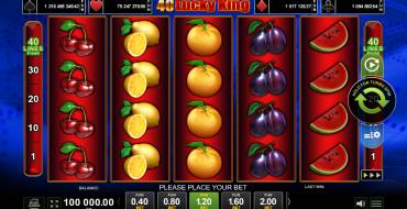 40 Lucky King: Slot machine