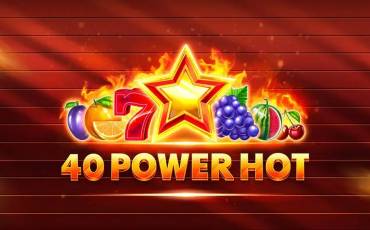 40 Power Hot pokie NZ