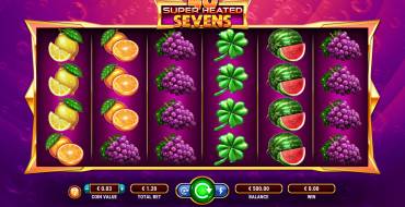 40 Super Heated Sevens: Slot machine