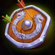 Shield symbol in North Guardians pokie