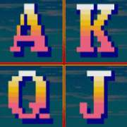 Letters symbol in Street Fighter II: The World Warrior pokie