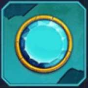 Blue symbol symbol in Colossal Gems pokie