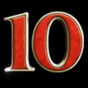 10 symbol in Fisher King pokie