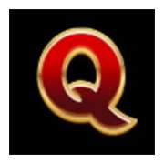 Q symbol in Rubies of Egypt pokie