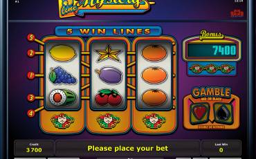 5 Line Mystery pokie NZ