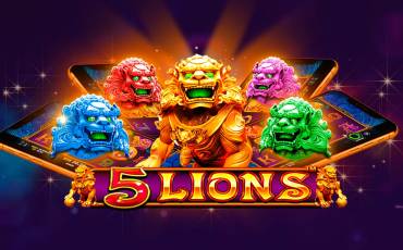 5 Lions pokie NZ