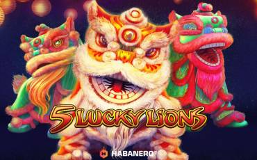 5 Lucky Lions pokie NZ