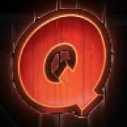 Q symbol in Drill That Gold pokie
