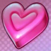 Heart symbol in Candy Island Princess pokie