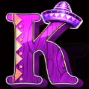 K symbol in Hot Fiesta pokie