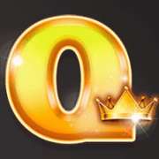 Q symbol in Wild Herd pokie
