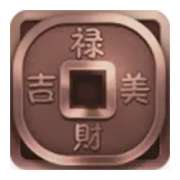 Coin symbol in Divine Dynasty Princess pokie