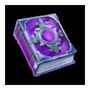 Book symbol in The Eternal Widow pokie