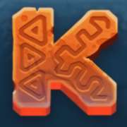 K symbol in Lava Lava pokie