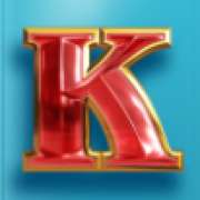 K symbol in Golden Catch pokie