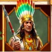 Indian symbol in Dawn of El Dorado pokie
