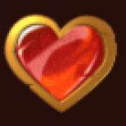 Hearts symbol in Tut’s Twister pokie