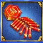 Fireworks decoration symbol in Moon Tiger pokie