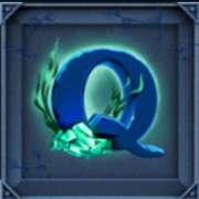 Q symbol in Ocean’s Treasure pokie
