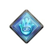 Hamsa symbol in 7 Fates pokie